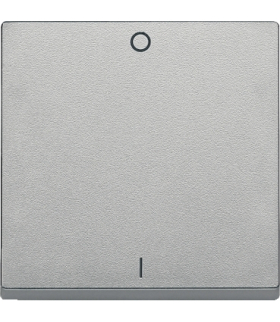 Merten Klawisz System M pojedynczy z oznaczeniem ''0/1'' aluminium