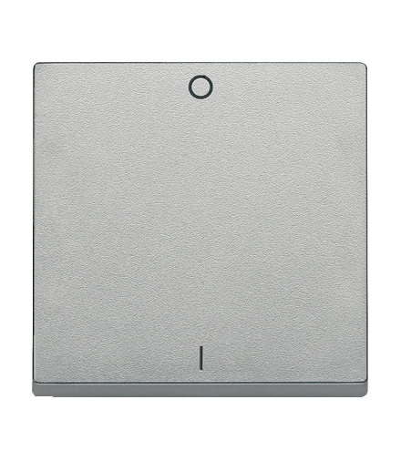 Merten Klawisz System M pojedynczy z oznaczeniem ''0/1'' aluminium
