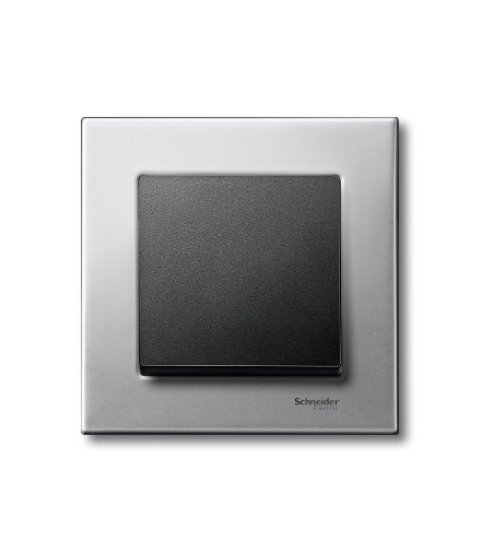 Merten Klawisz System M pojedynczy z polem opisowym antracytowy