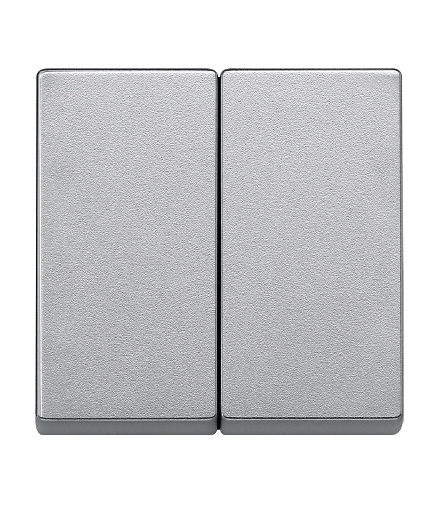 Merten Klawisz System M podwójny aluminium