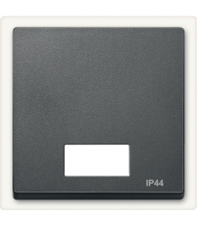 Merten Klawisz System M pojedynczy IP44 z dużym okienkiem antracytowy