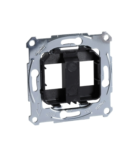 Merten Płytki montażowe do gniazda modułowego, czarny