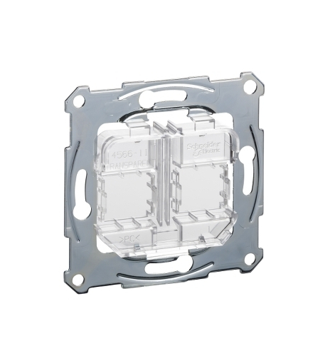 Merten płytka montażowa gniazd modułowych, przezroczysty