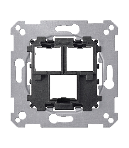 Merten mechanizm gniazda pojedynczego/podwójnego RJ45 infraplus