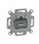 Merten Mechanizm gniazda multimedialnego gniazdo usb 2.0
