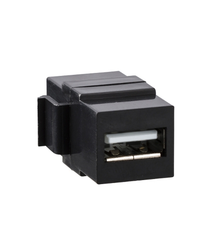 Merten Mechanizm gniazda multimedialnego złącze usb 2.0 keystone