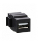 Merten Mechanizm gniazda multimedialnego złącze usb 2.0 keystone