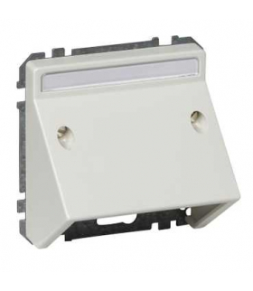 Merten Płytka centralna System D wypustu kablowego biały polarny