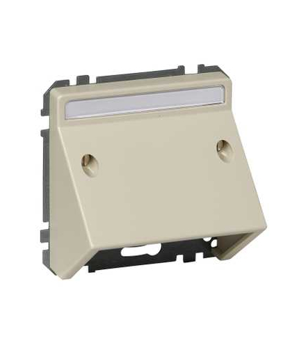 Merten Płytka centralna System D wypustu kablowego kremowy