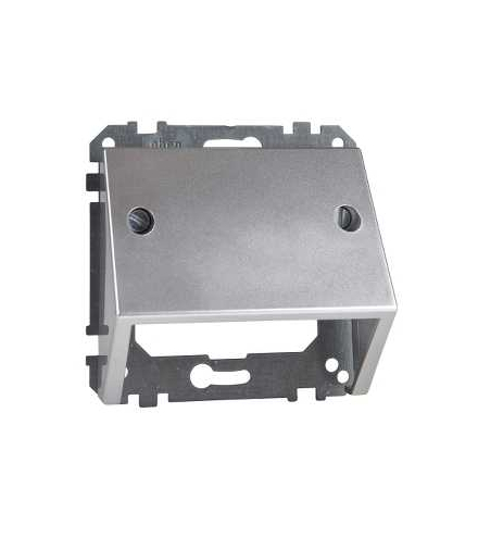 Merten Płytka centralna System M wypustu kablowego aluminium