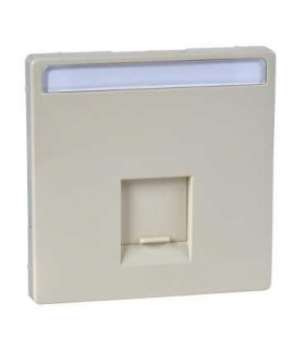 Merten Płytka centralna gniazd 1XRJ45,SE, kremowy S.D.