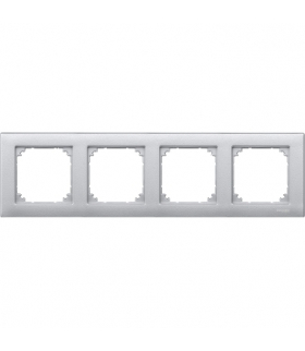 Merten Ramka M-Plan czterokrotna aluminium