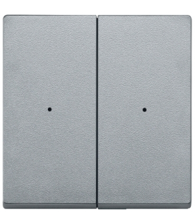 Merten Connect Klawisz System M podwójny nadajnik 4-kanałowy aluminium