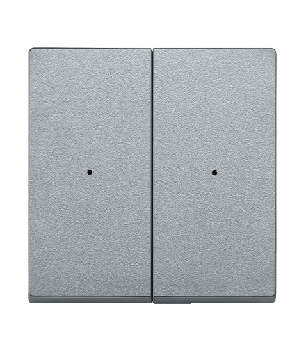 Merten Connect Klawisz System M podwójny nadajnik 4-kanałowy aluminium