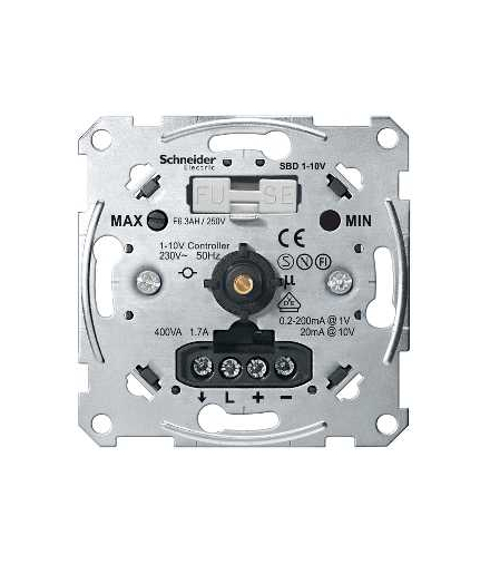 Merten Mechanizm ściemniacza obrotowy potencjometr 1-10V 230VAC 58W