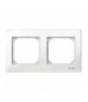 Merten Ramka M-Plan podwójna biały polarny