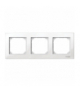 Merten Ramka M-Plan potrójna biały polarny