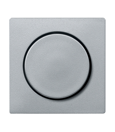 Merten Płytka centralna System M ściemniacza obrotowy aluminium