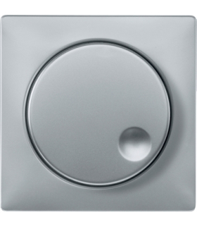 Merten Płytka centralna System D ściemniacza obrotowy aluminium