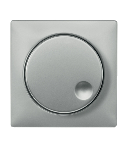 Merten Płytka centralna System D ściemniacza obrotowy stal szlachetna