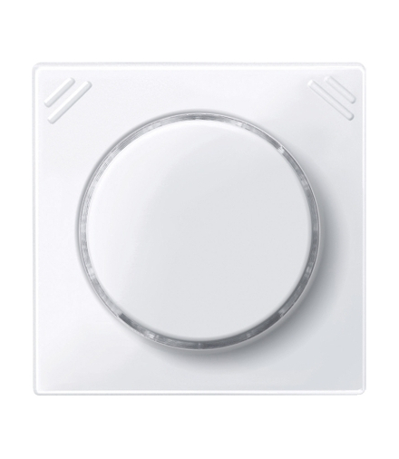 Merten Klawisz System M ściemniacza płytka dotykowa + pokrętło biały active