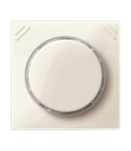 Merten Klawisz System M ściemniacza płytka dotykowa + pokrętło kremowy