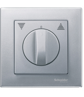 Merten Płytka centralna System M żaluzjowy obrotowy aluminium