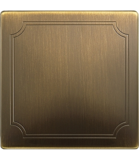 Merten Płytka centralna System D ściemniacza płytka dotykowa mosiądz antyk