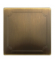 Merten Płytka centralna System D ściemniacza płytka dotykowa mosiądz antyk