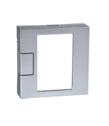 Merten Płytka centralna uni. reg. temp. z wyświetlaczem dotykowym aluminiowa System-M