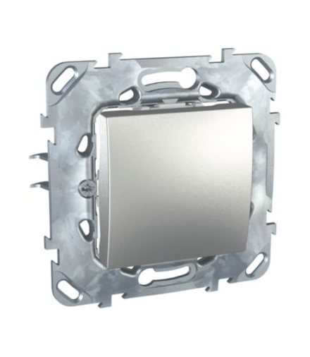 Unica Top Przycisk 1-biegunowy aluminium Schneider MGU50.206.30Z