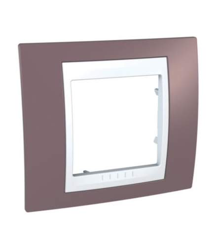 Unica Plus Ramka 1-krotna róż wrzosowy Schneider MGU6.002.876