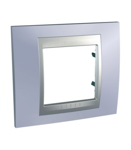 Unica Top, ramka 1-krotna, niebieska Schneider MGU66.002.098