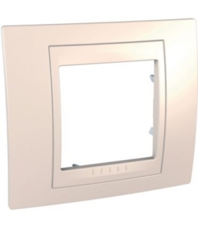 Unica Plus Ramka 1-krotna piaskowy Schneider MGU6.002.25