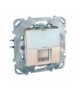 Unica Gniazdo komputerowe RJ45 kat.5 UTP Schneider MGU50.421.25Z
