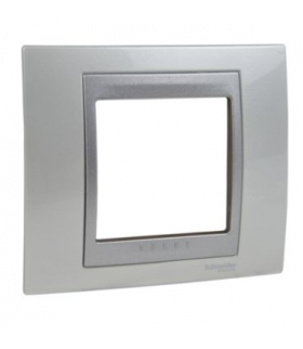 Unica Top, ramka 1-krotna, biała Schneider MGU66.002.092