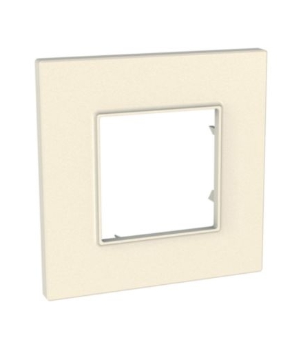 Unica Quadro Ramka 1-krotna perlowa Schneider MGU4.702.35