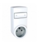 Unica Wireless Ściemniacz RF do gniazd 250W Schneider CCT1A023