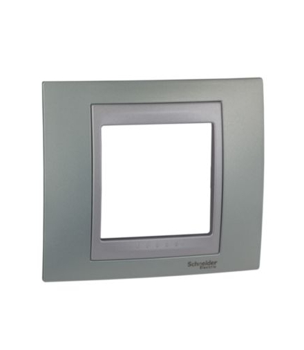 Unica Top, ramka 1-krotna, zielona Schneider MGU66.002.094