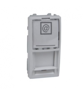 Unica Płytka centralna RJ45 (1 moduł) biel polarna Schneider MGU9.461.18