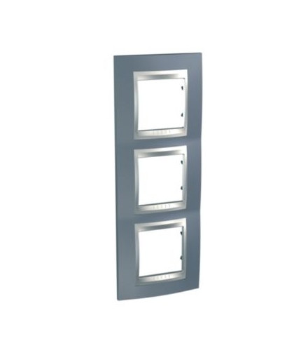 Unica Top Ramka 3-krotna pionowa antracyt Schneider MGU66.006V.097
