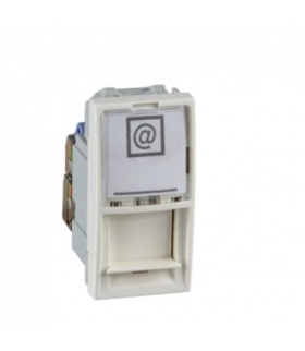 Unica, gniazdo RJ45 kat. 5e S/FTP, 1 moduł, piaskowy Schneider MGU3.412.25