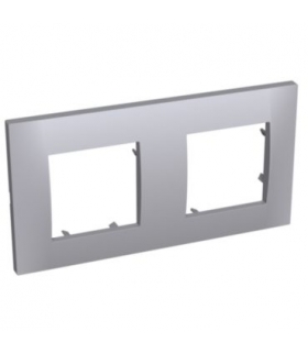 Altira - ramka montażowa - 2 zespoły pozioma - szary alabaster - 71 mm ALB45732