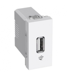 Altira Ładowarka USB 2.0 1A 127 / 220V 1 moduł biały Schneider ALB44374