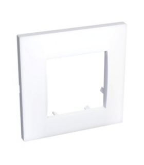 Altira - ramka ozdobna - dla 1 mechanizmu - biel polarna ALB44650