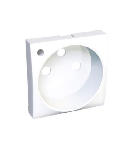 Altira pokrywa gniazda z bolcem uz. ROTOCLIP z lampką podświetl. biel polarna Schneider ALB44097