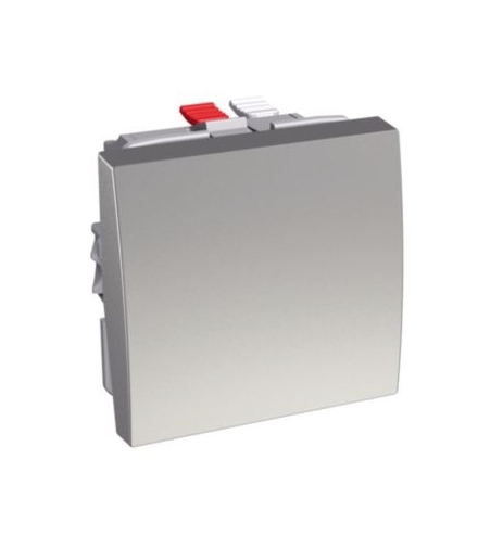 Altira przycisk pojedynczy 10 A aluminium Schneider ALB46060