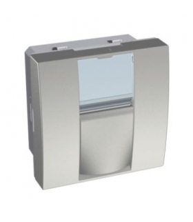 Altira pokrywa gniazda do konektora RJ45 pojedyncza aluminium Schneider ALB46391