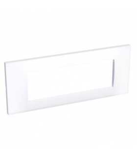 Altira - ramka ozdobna - dla 3 mechanizmów w zespole pozioma - biel polarna ALB44656