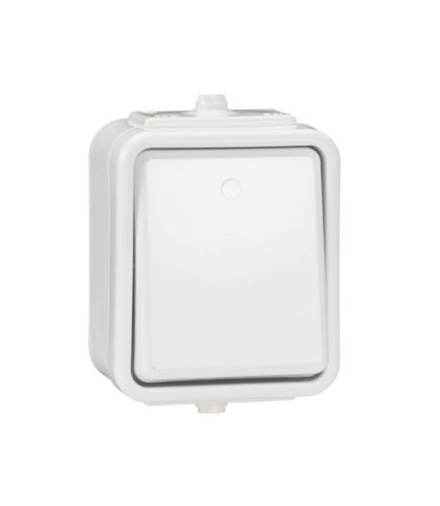 Cedar Łącznik 1-biegunowy IP44 biały Schneider WNT100C01
